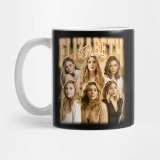 RETRO VINTAGE ELIZABETH OLSEN BOOTLEG STYLE Mug